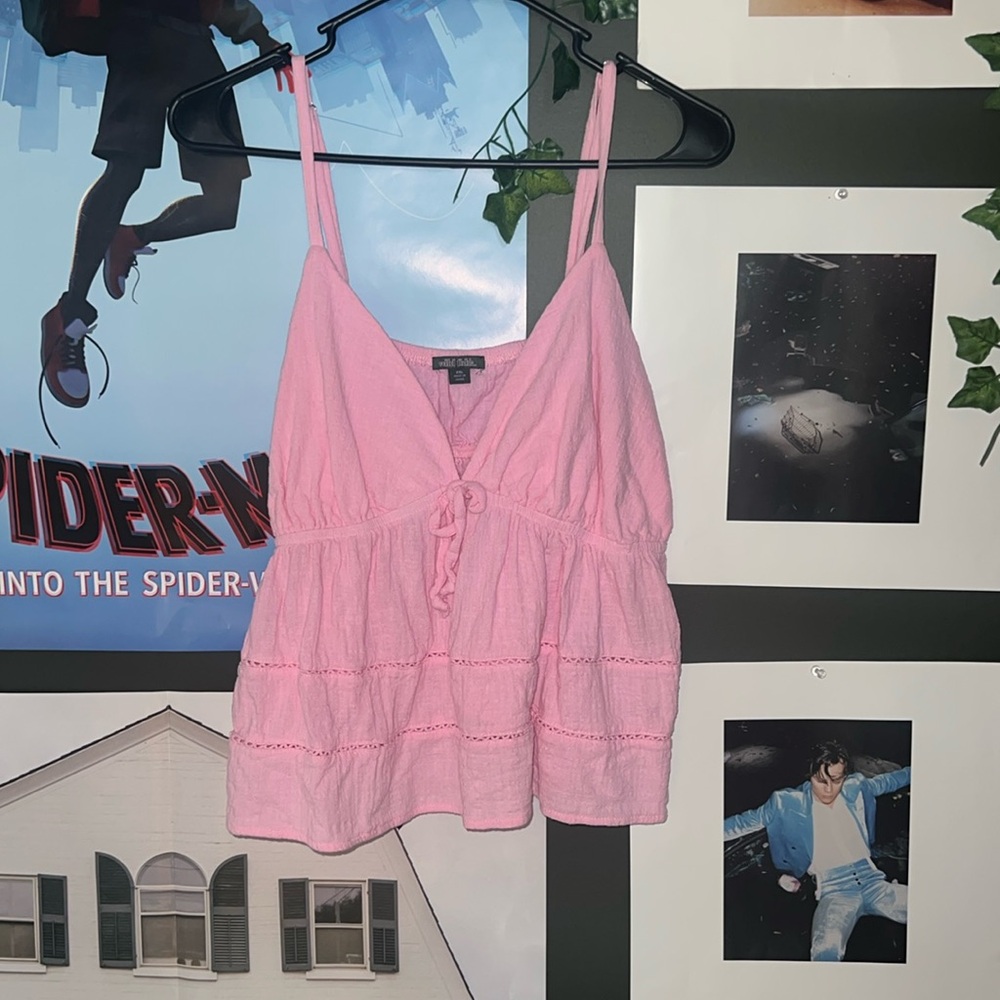 Pink Flowy Blouse!🩷